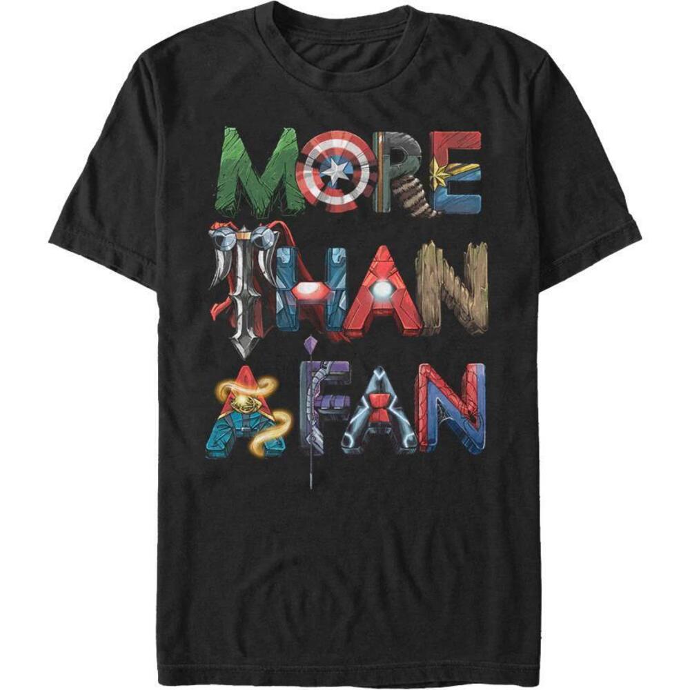 Avengers More Than A Fan Marvel Comics Tshirt